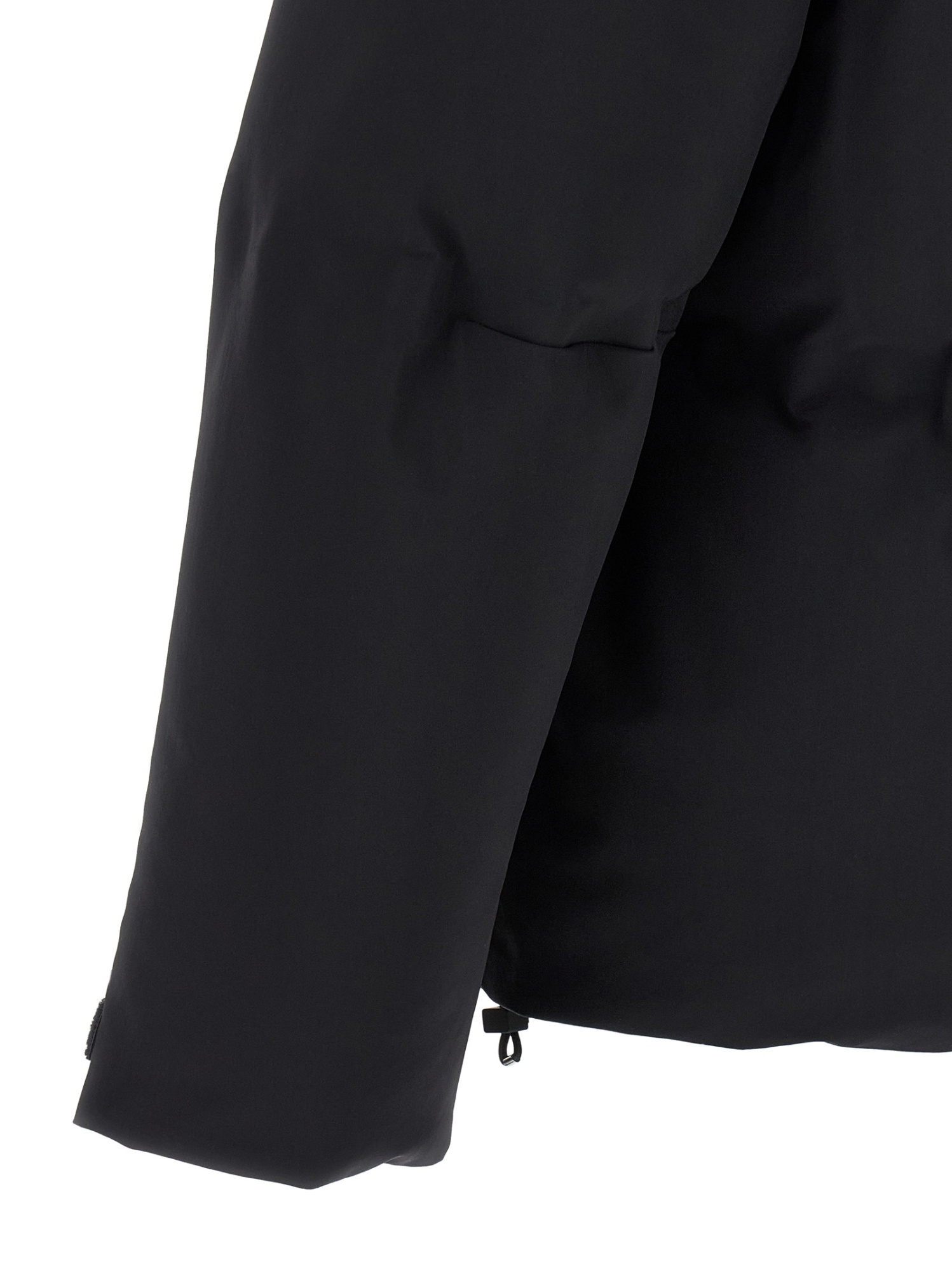 Herno Insulated Jackets With High Collar And Pockets In Black
