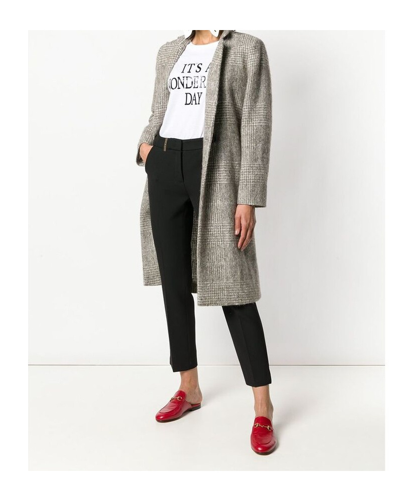 Peserico Cigarette Trousers In Black