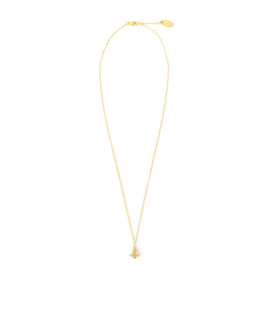 Vivienne Westwood London Orb  Necklace In Yellow