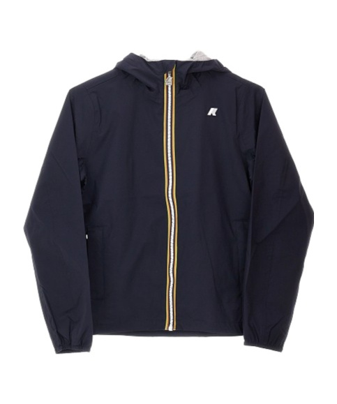 K-way Jack Stretch Nylon Jersey Jacket In Black