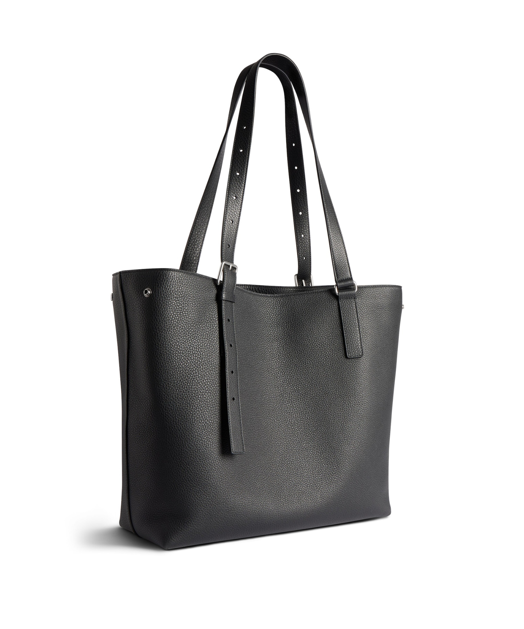 Balenciaga Double Handle Tote Bag In Black