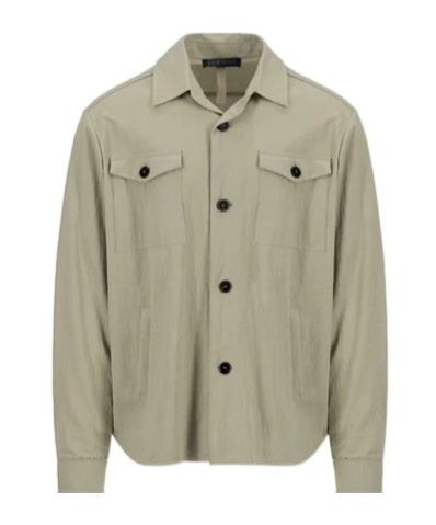 Harris Wharf London Button-up Overshirt