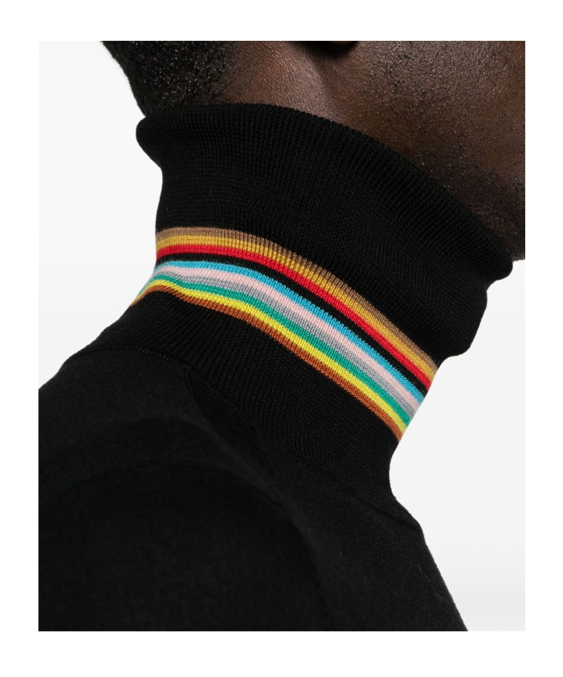 PAUL SMITH ROLL-NECK MERINO JUMPER