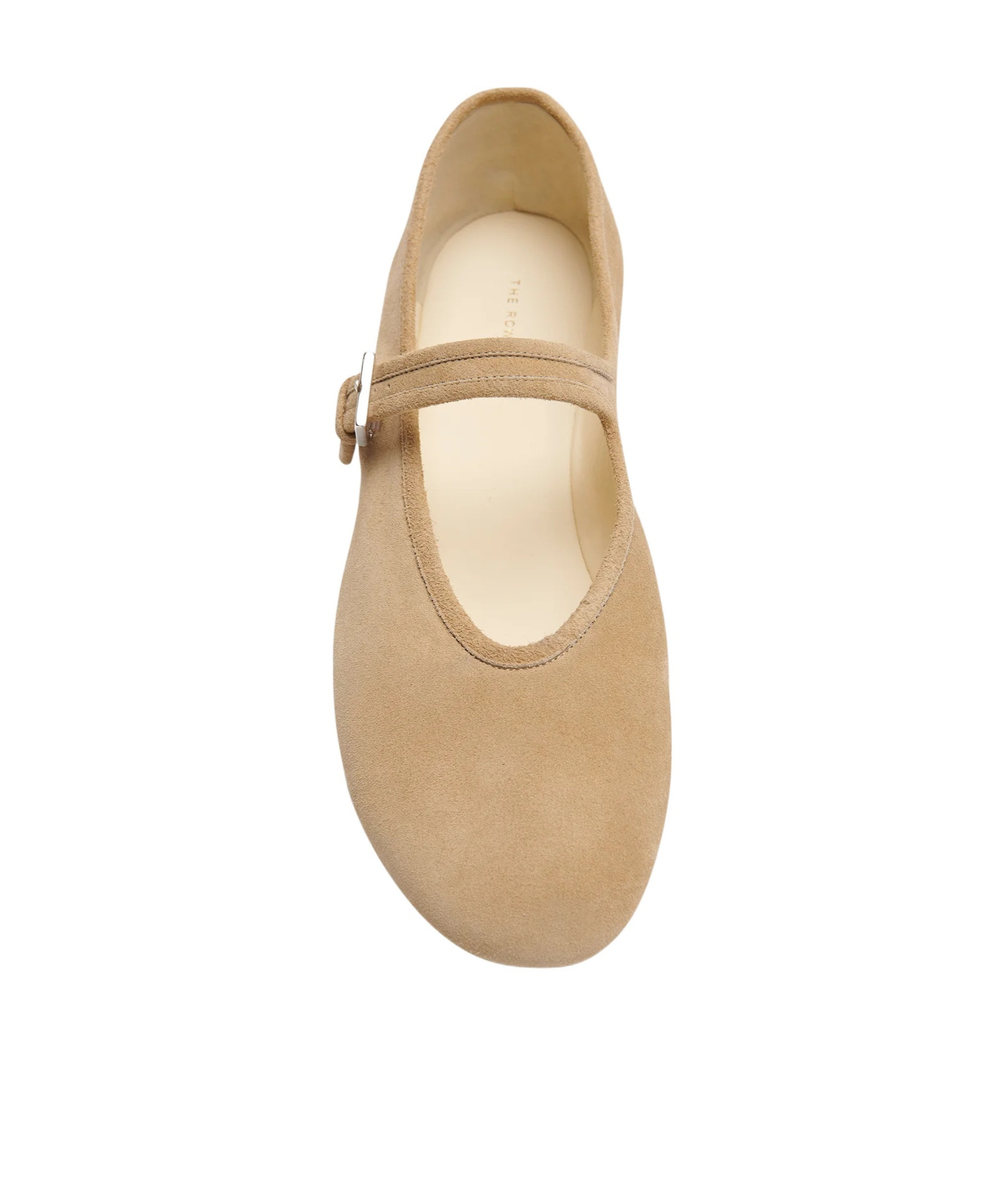 The Row Boheme Mj Round-headed Mary Jane Shoes In Nude