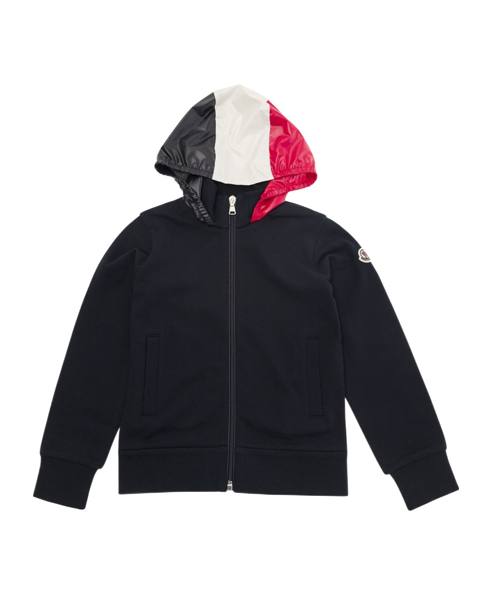 Moncler Kids' Long-sleeved Coat In Black