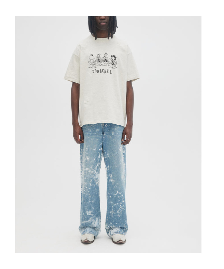 Domrebel Short-sleeved T-shirt In White