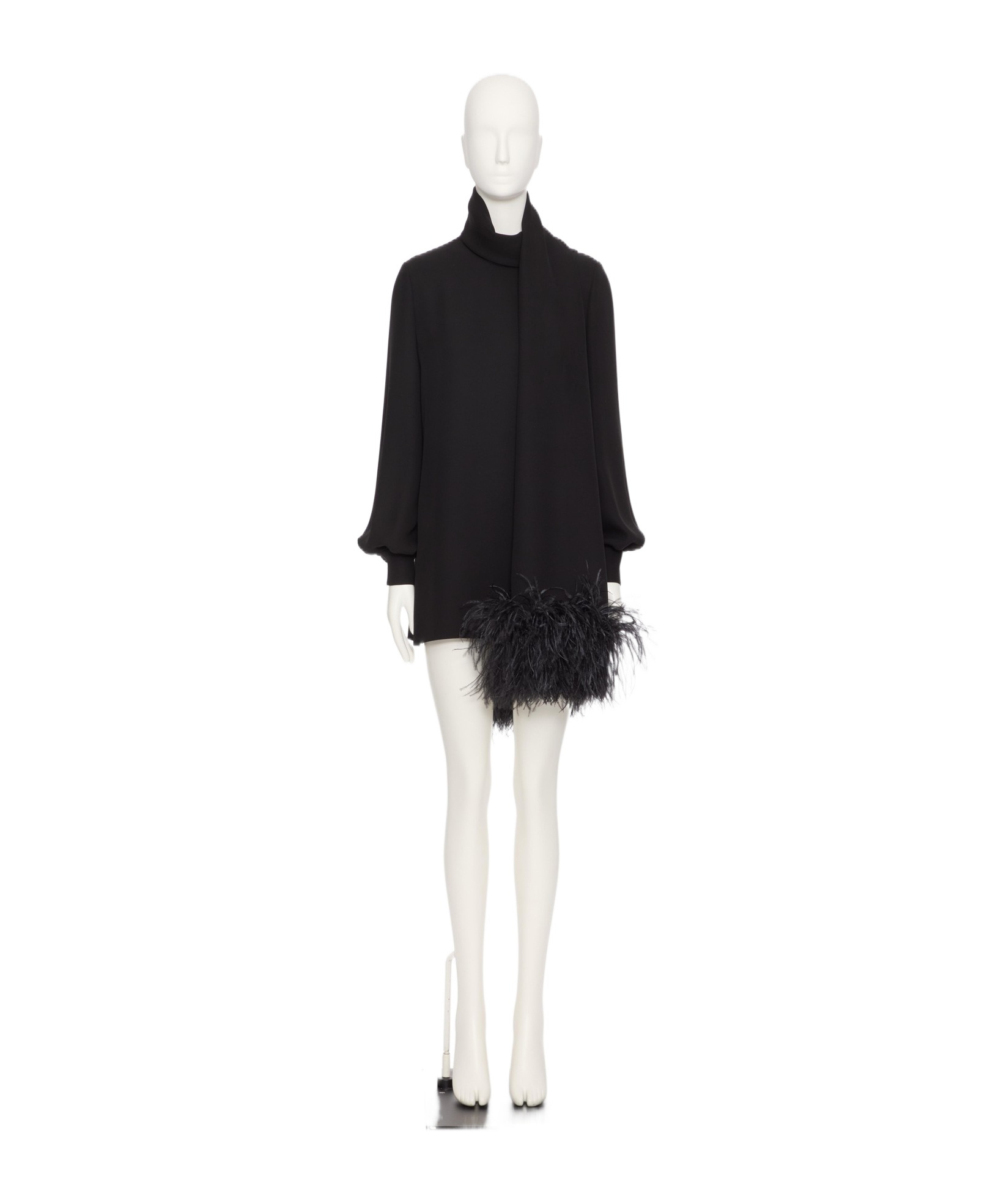 Valentino Long-sleeved Top In Black