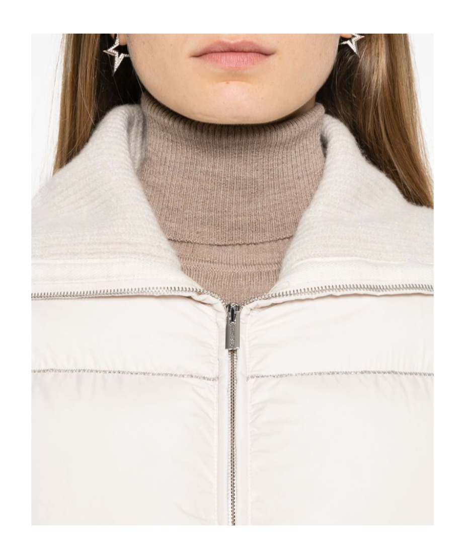 Peserico Padded Jacket In White