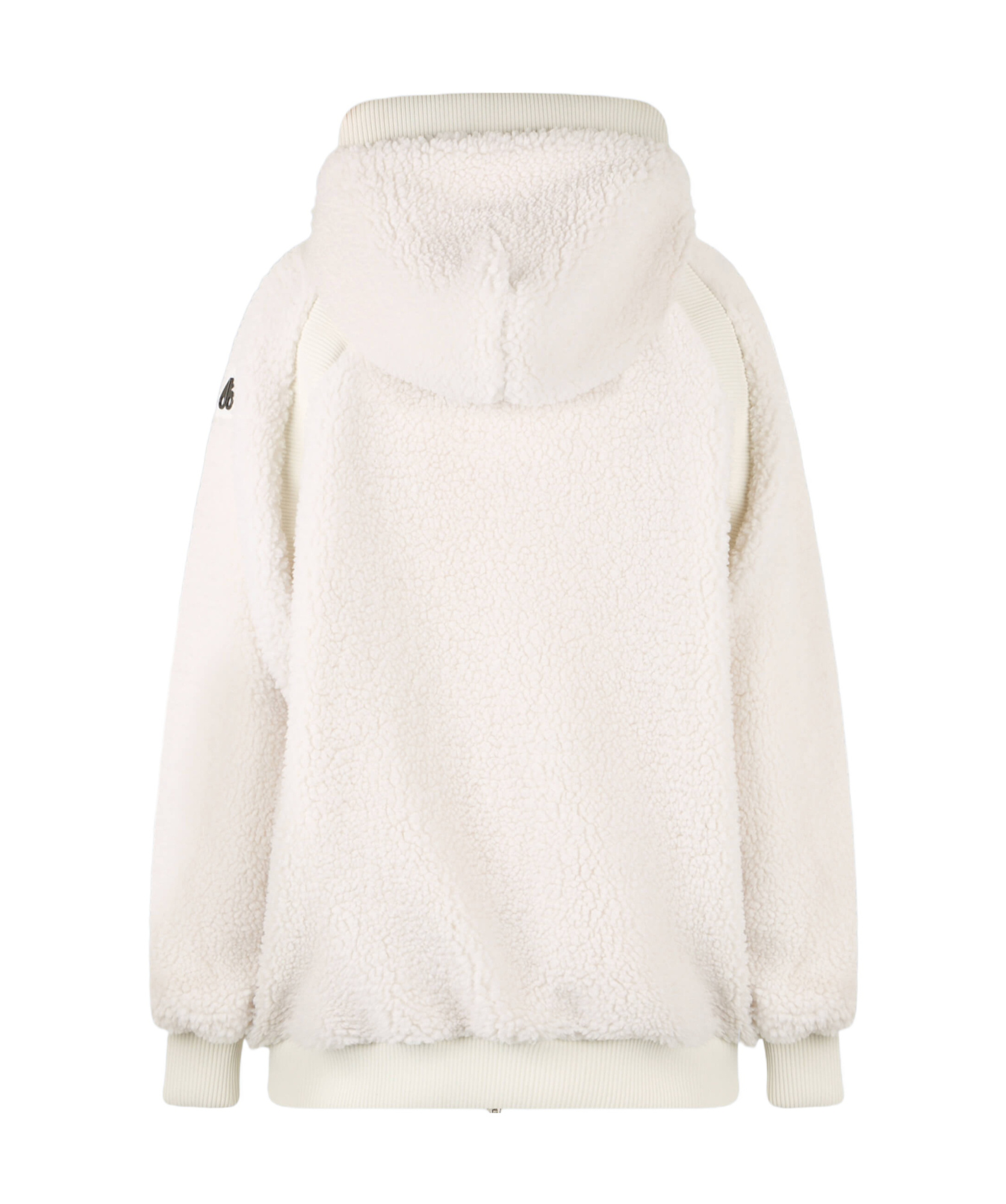 Moose Knuckles Zip-up Hooded Jacket In White