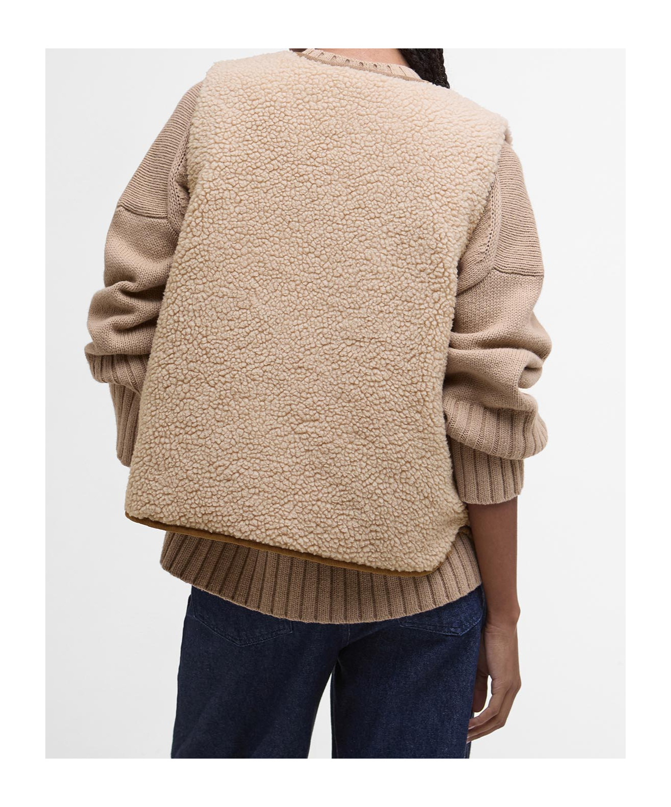 Barbour Button-fastening Gilet In Neutral