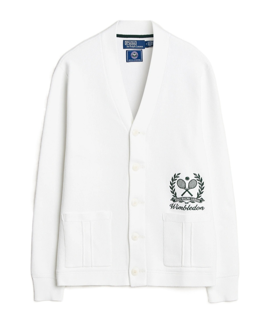 Polo Ralph Lauren X Wimbledon Cotton Cardigan