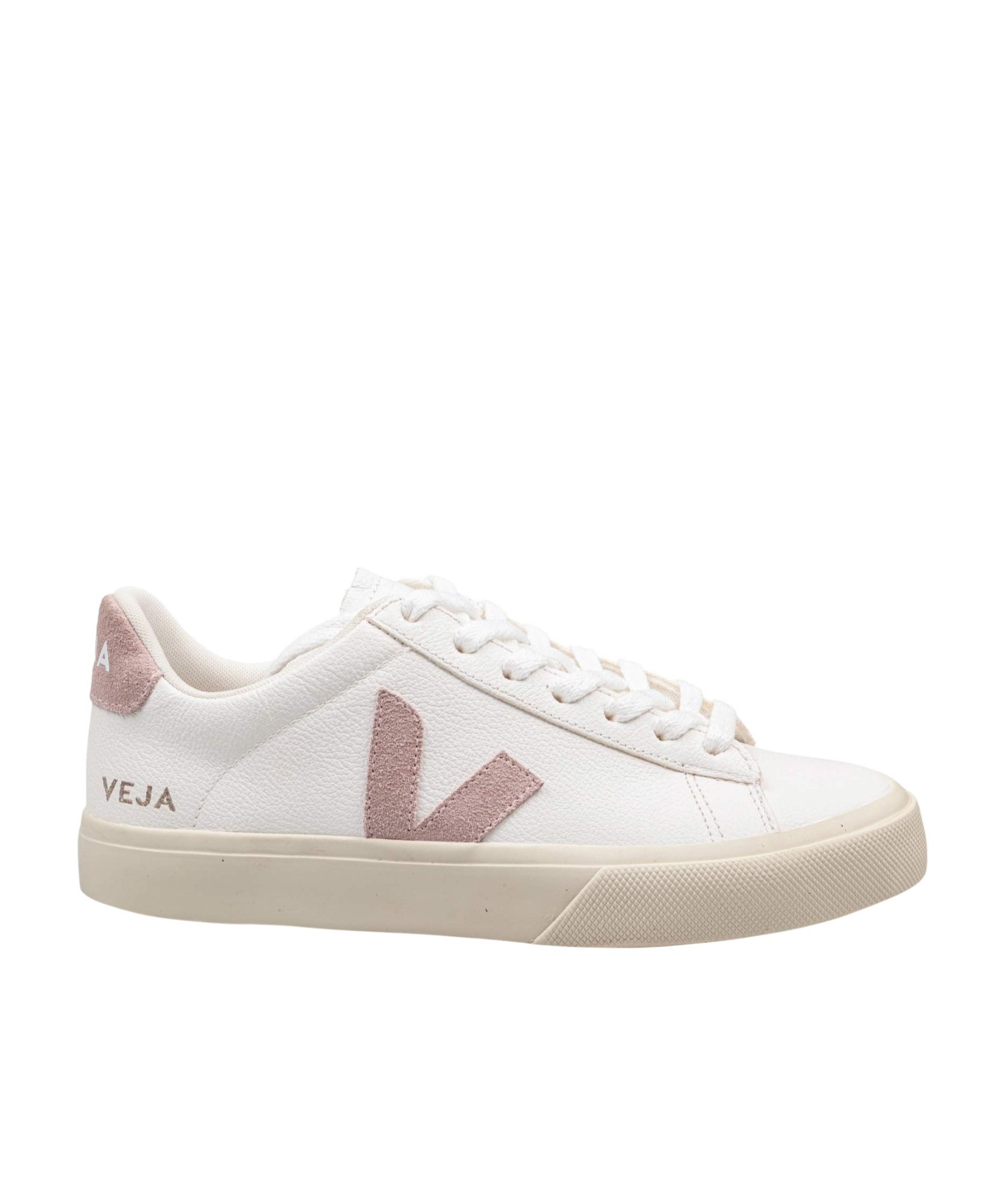 Veja Round Head Low-cut Casual Shoes In White