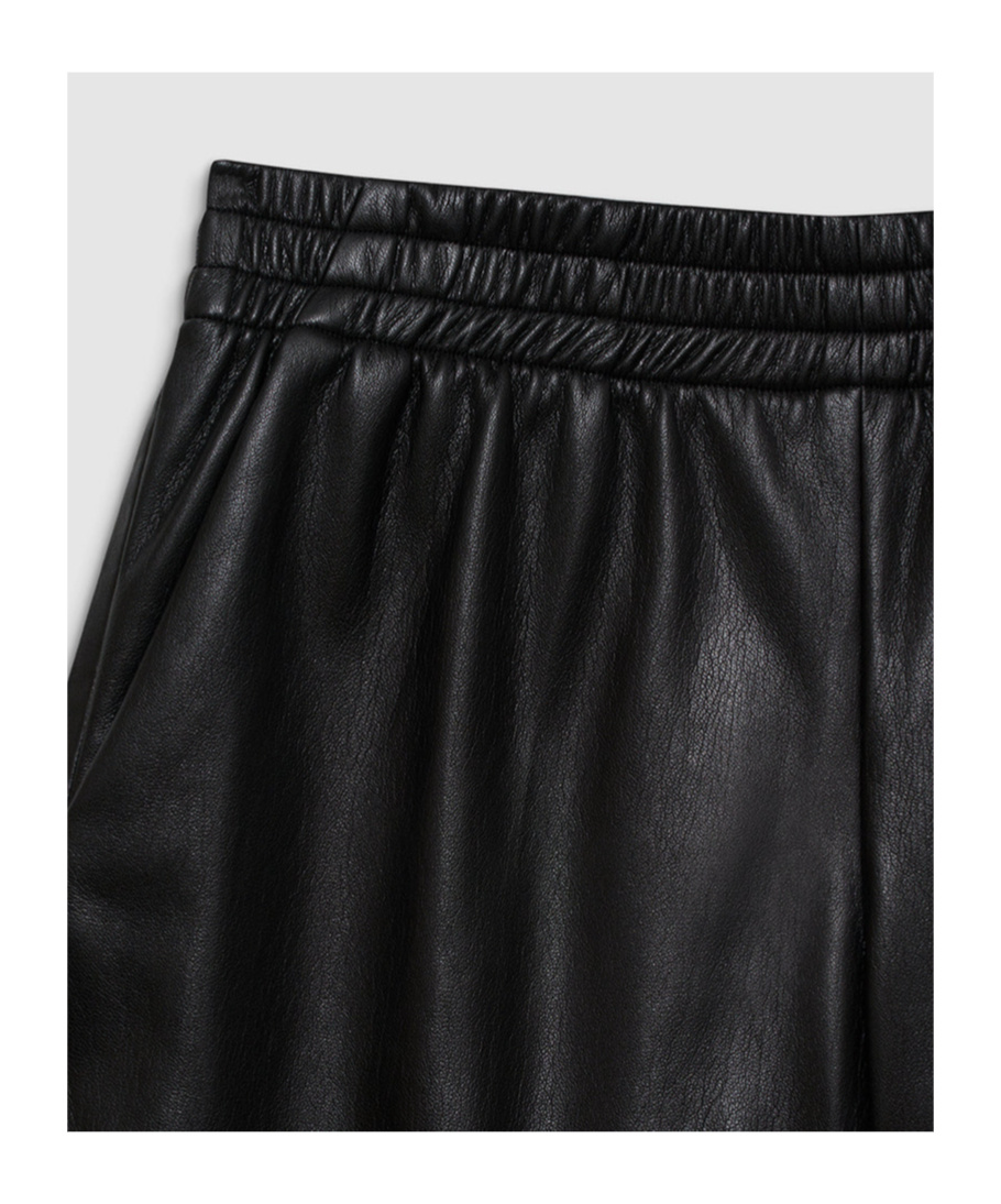 Shop Anine Bing Kam Shorts In Black