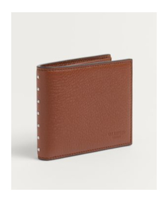 Valentino Folding Wallet In Brown