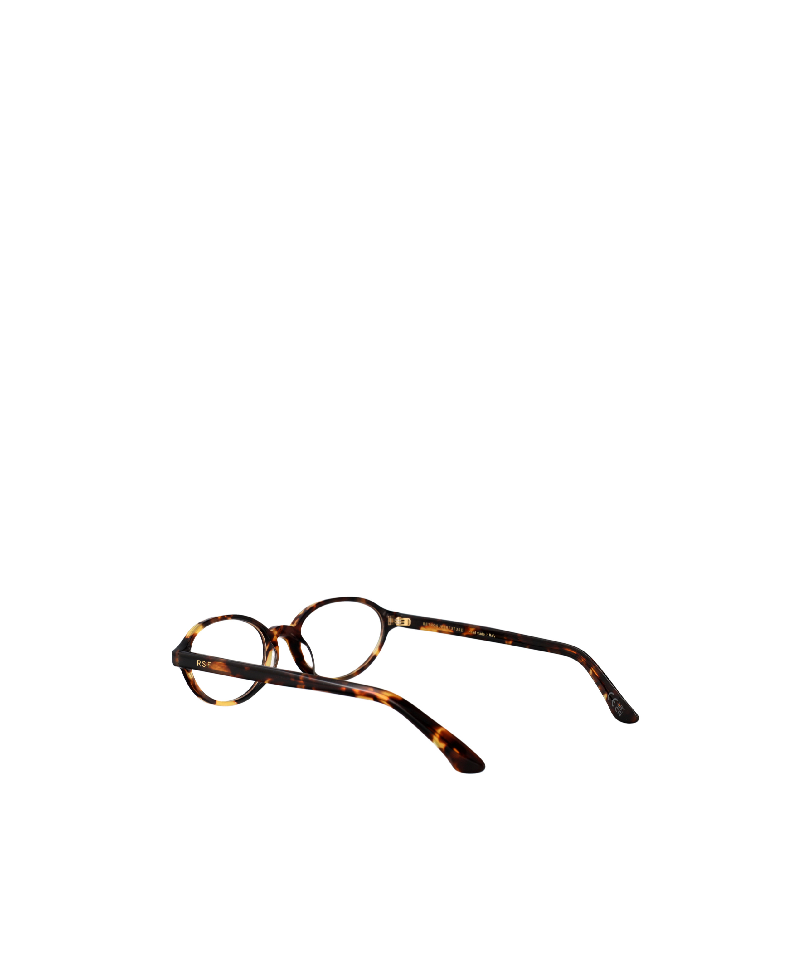 Retrosuperfuture Geometric Frame Plain Mirror In Black