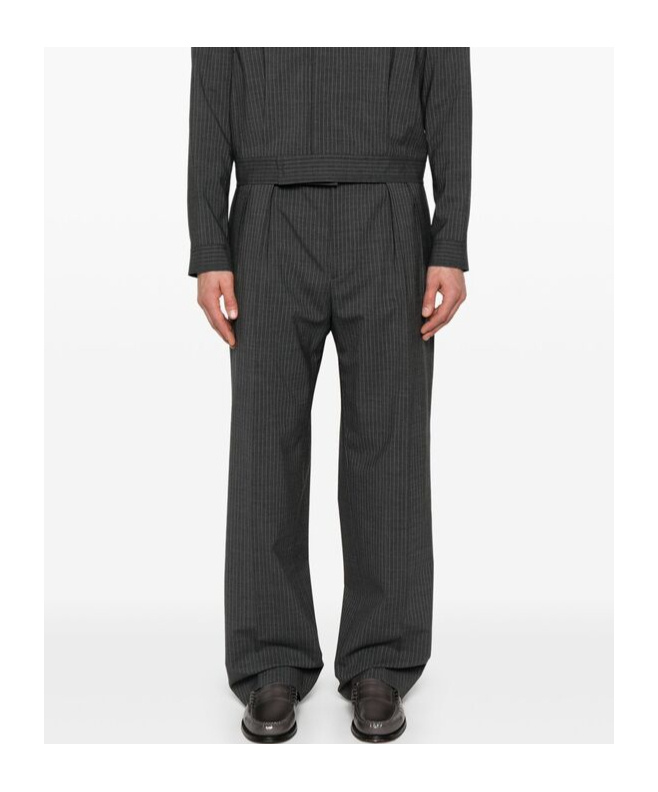 TAGLIATORE BELT-LOOP CASUAL PANTS