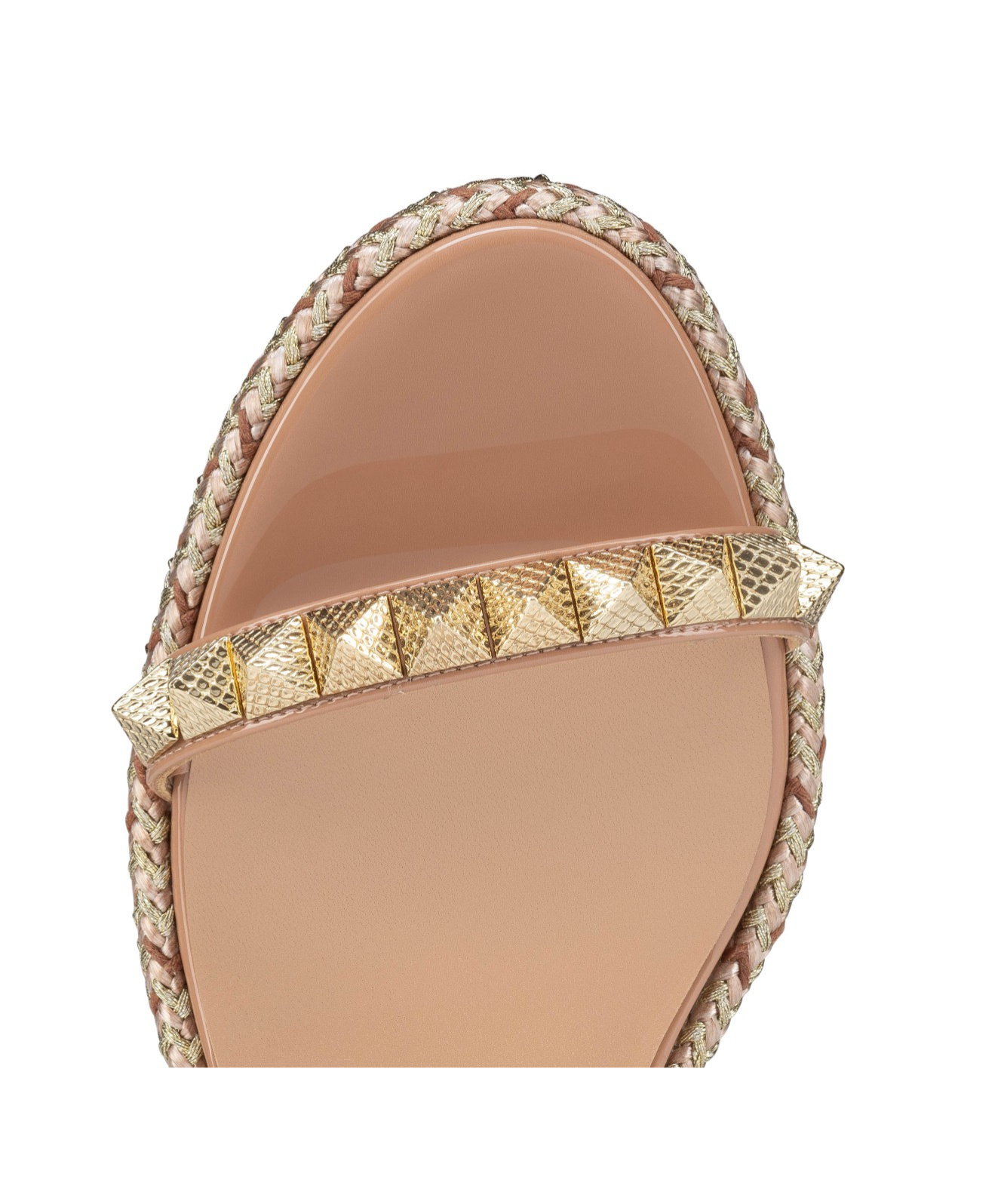 Christian Louboutin Round Toe High Heel Sandals