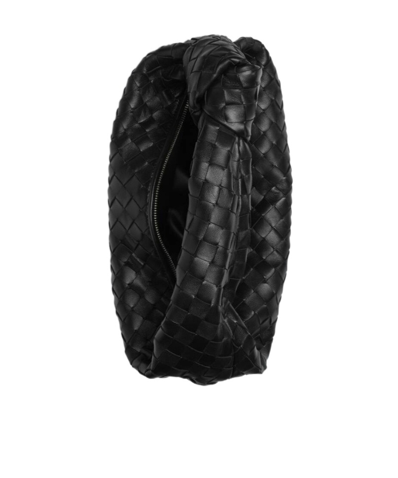 Bottega Veneta Navy Teen Jodie Bag In Black
