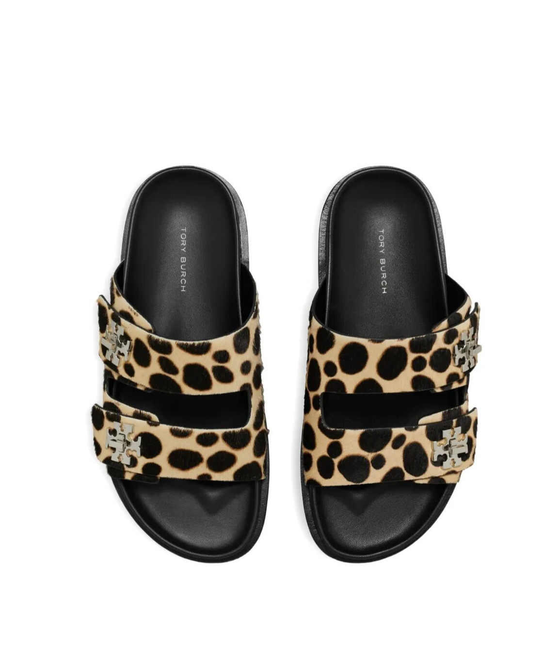 Tory Burch Sporty Slide Sandal With Twist Details Scarpe Basse Animalier In Animal Print