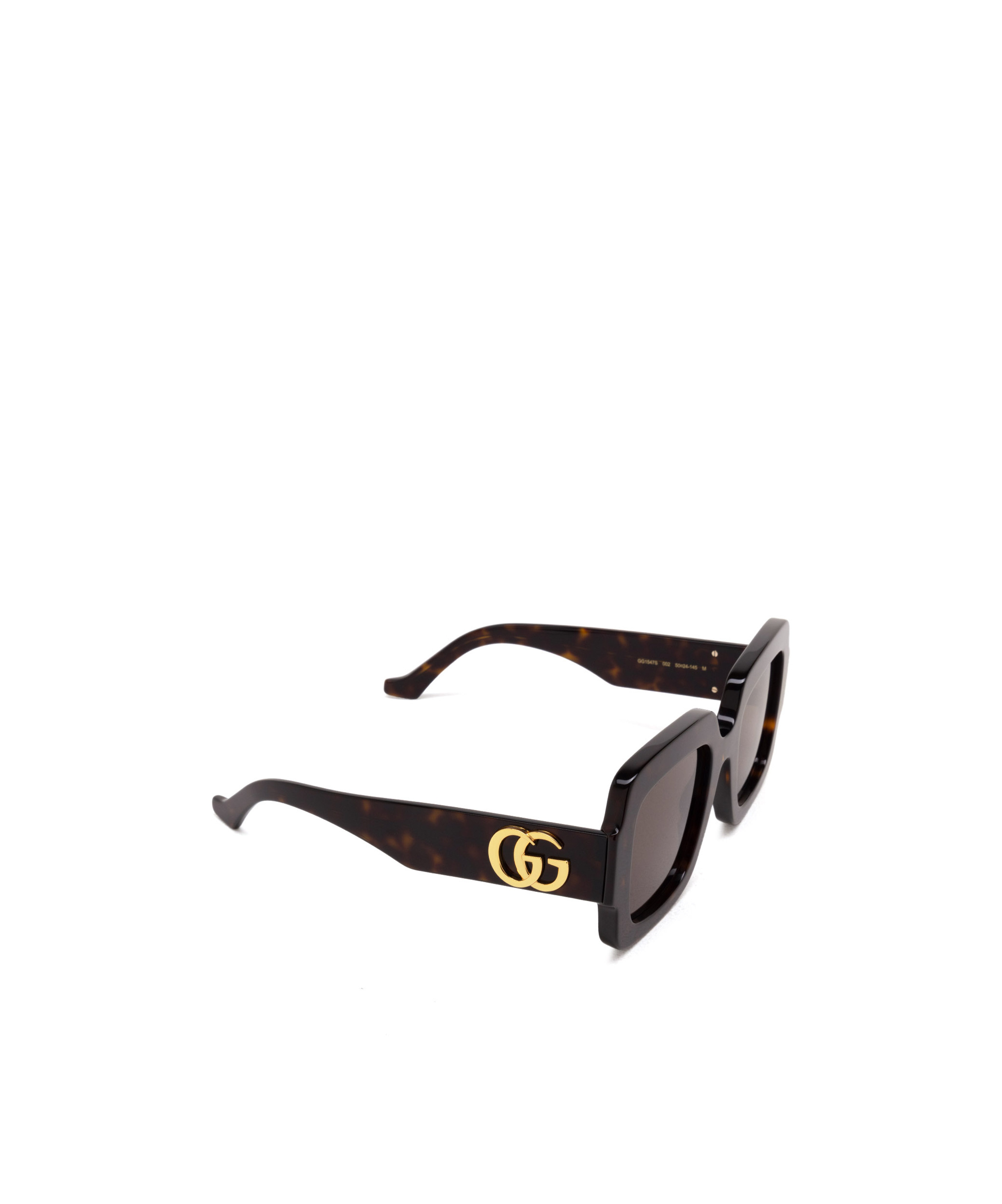 Gucci Double G Square-frame Sunglasses In Green