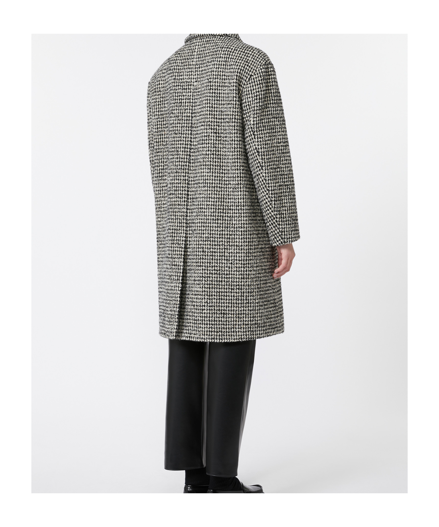Max Mara Alpaca And Wool Trench Coat In Gray