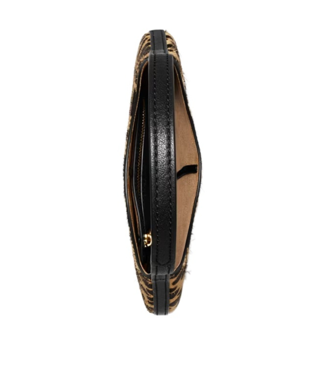 Tory Burch Small Pierced Shoulder Bag In Black