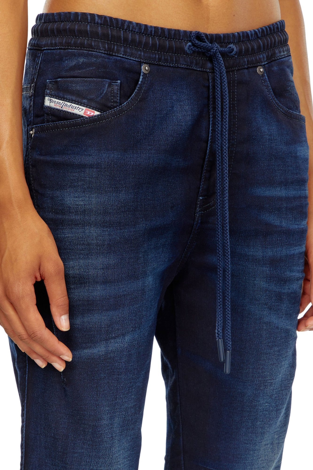 Diesel 2041 D-fayza Boyfriend Jeans In Black