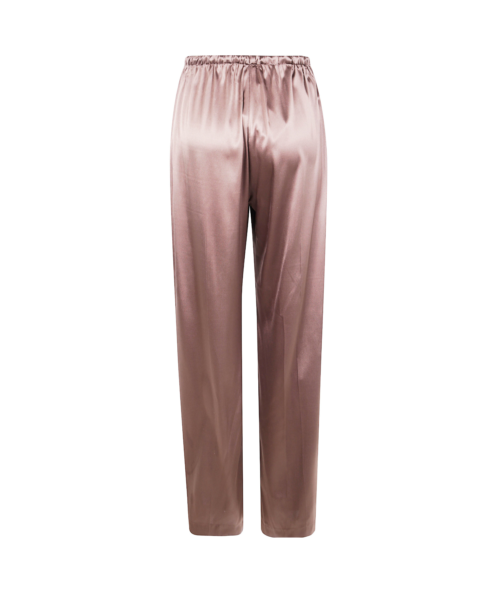 Dries Van Noten Elastic Waist Casual Pants In Brown
