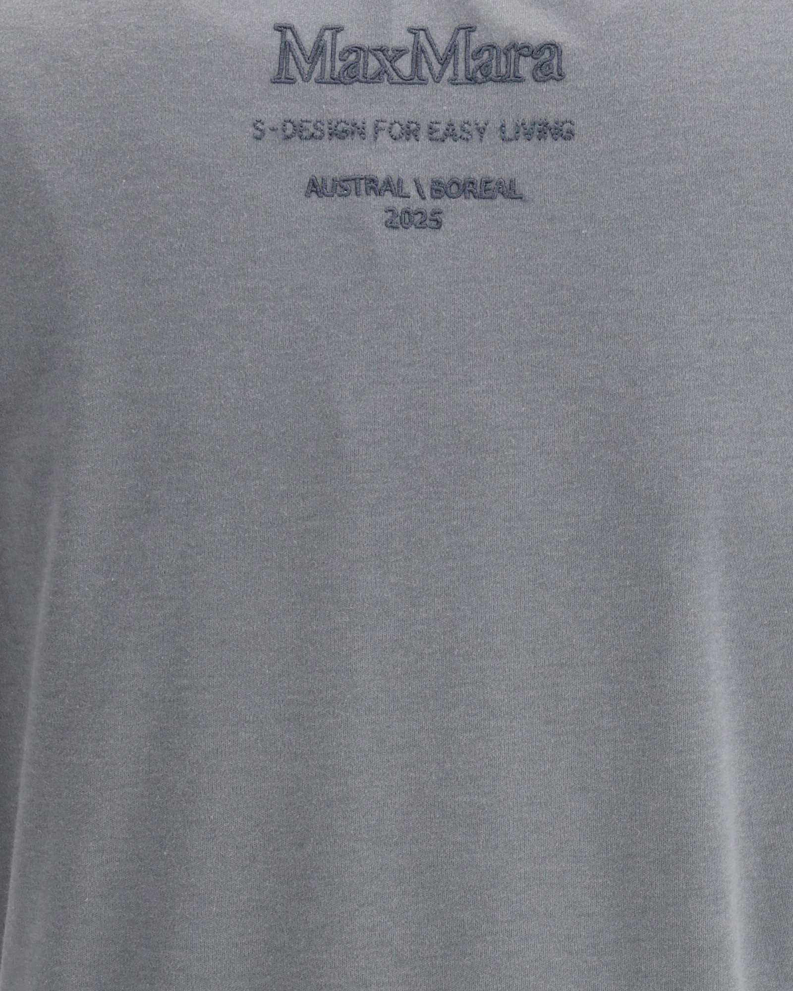 Max Mara Maya Short-sleeves T-shirt In Gray