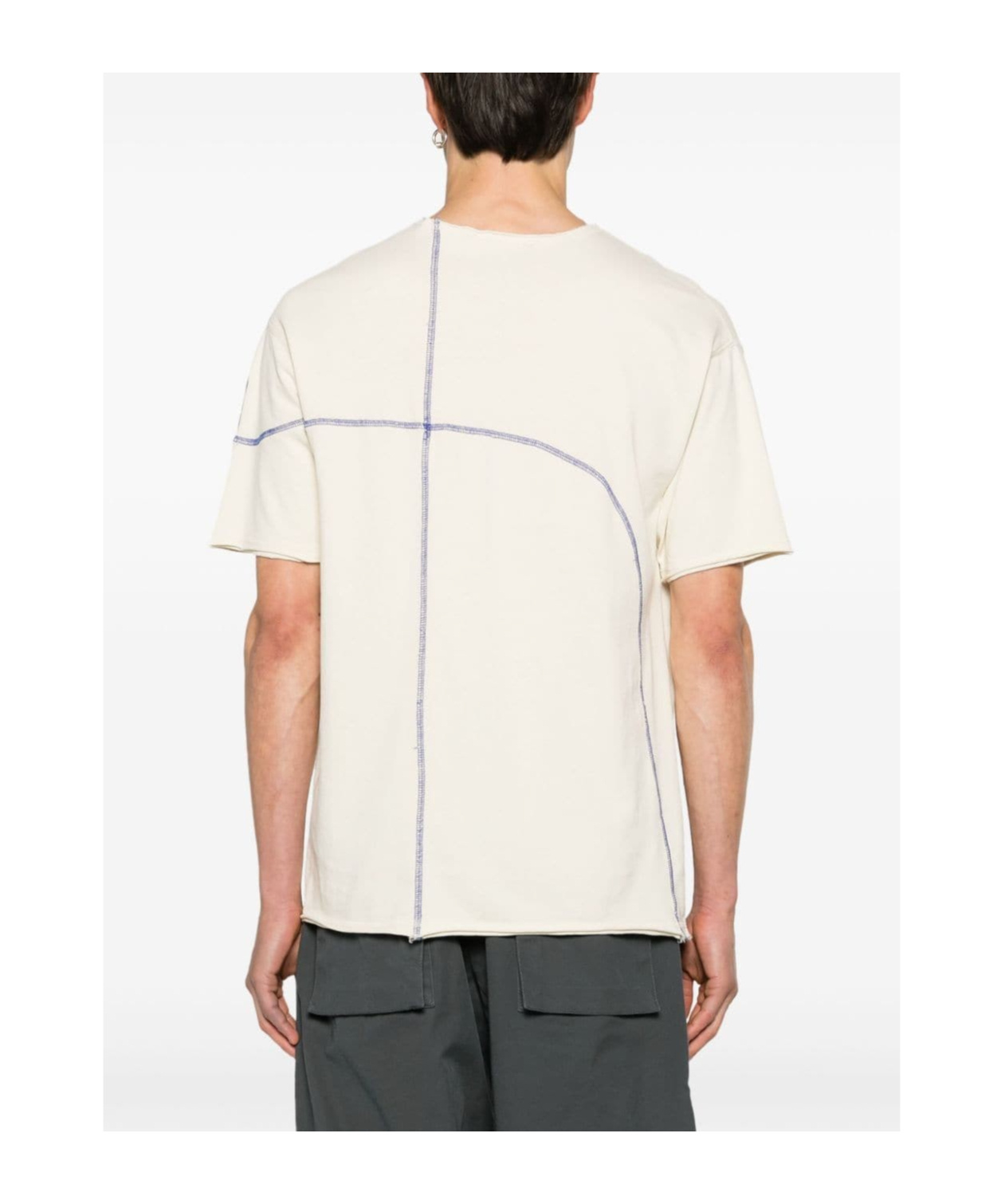 A-cold-wall* Intersect Cotton T-shirt In White