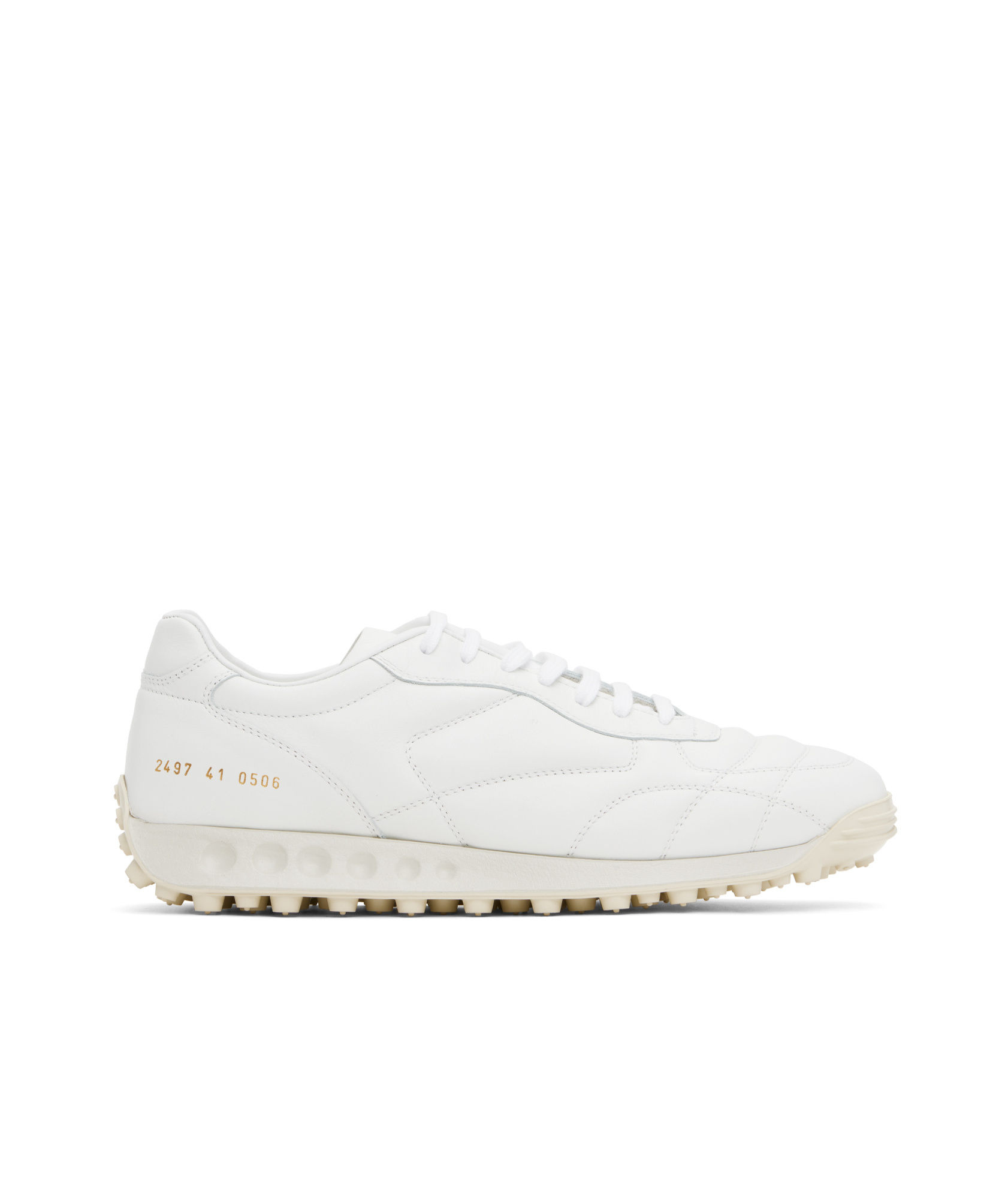 Common Projects Leather Sneakers In White