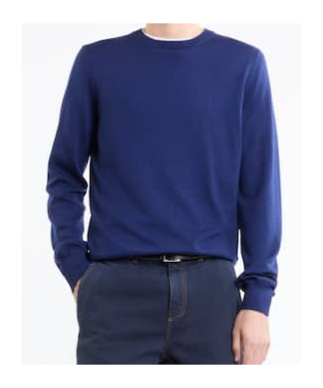 Fay Maglia Girocollo Sweater In Blue