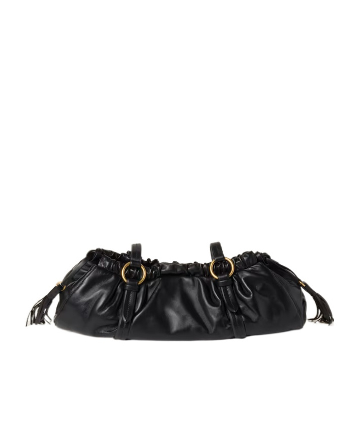 Miu Miu Joie Shoulder Bag In Black