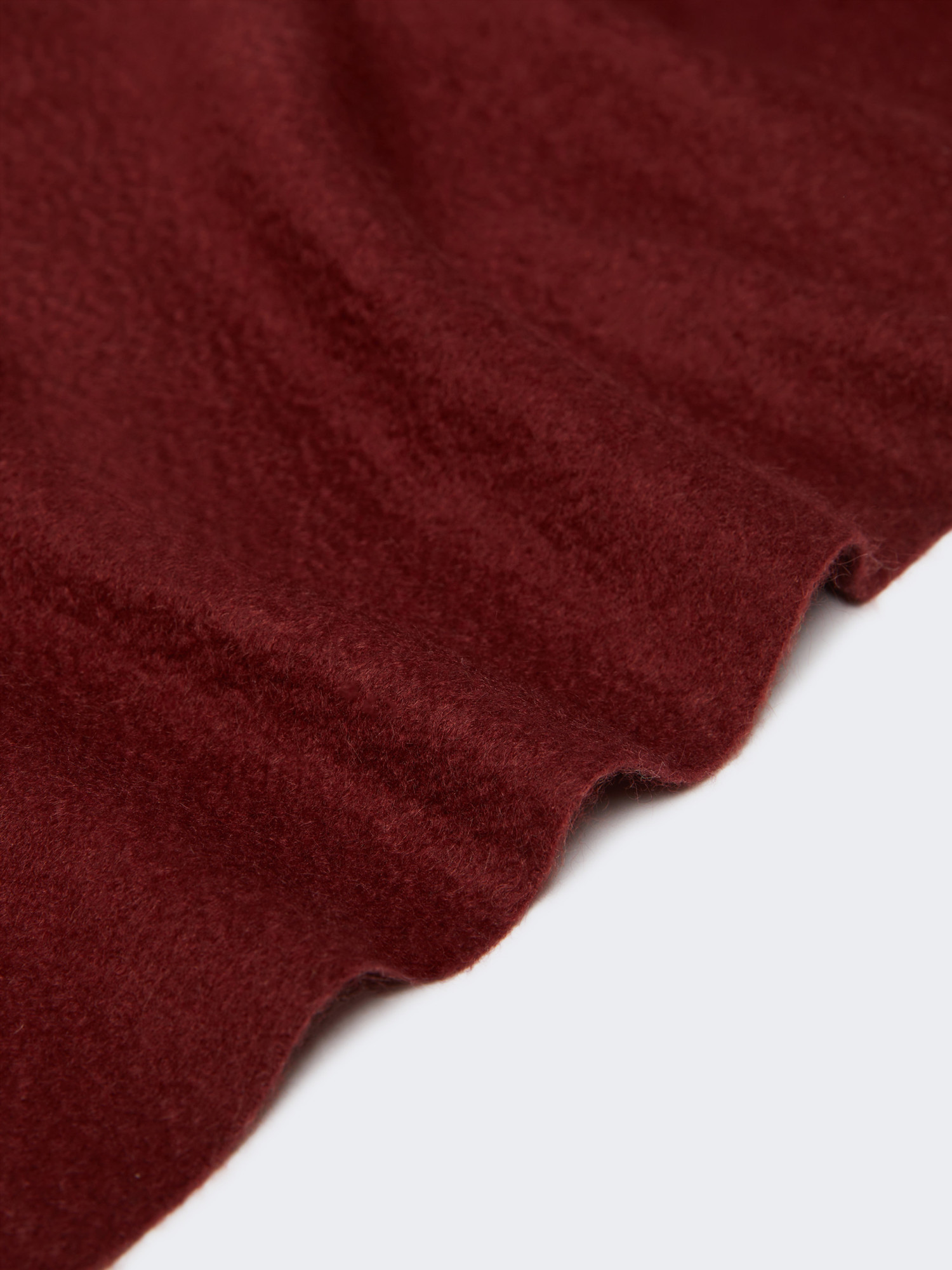 Max Mara Cashmere Logo Stole In Red