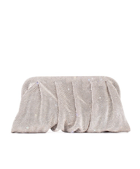 Benedetta Bruzziches Top-opening Clutch In Purple
