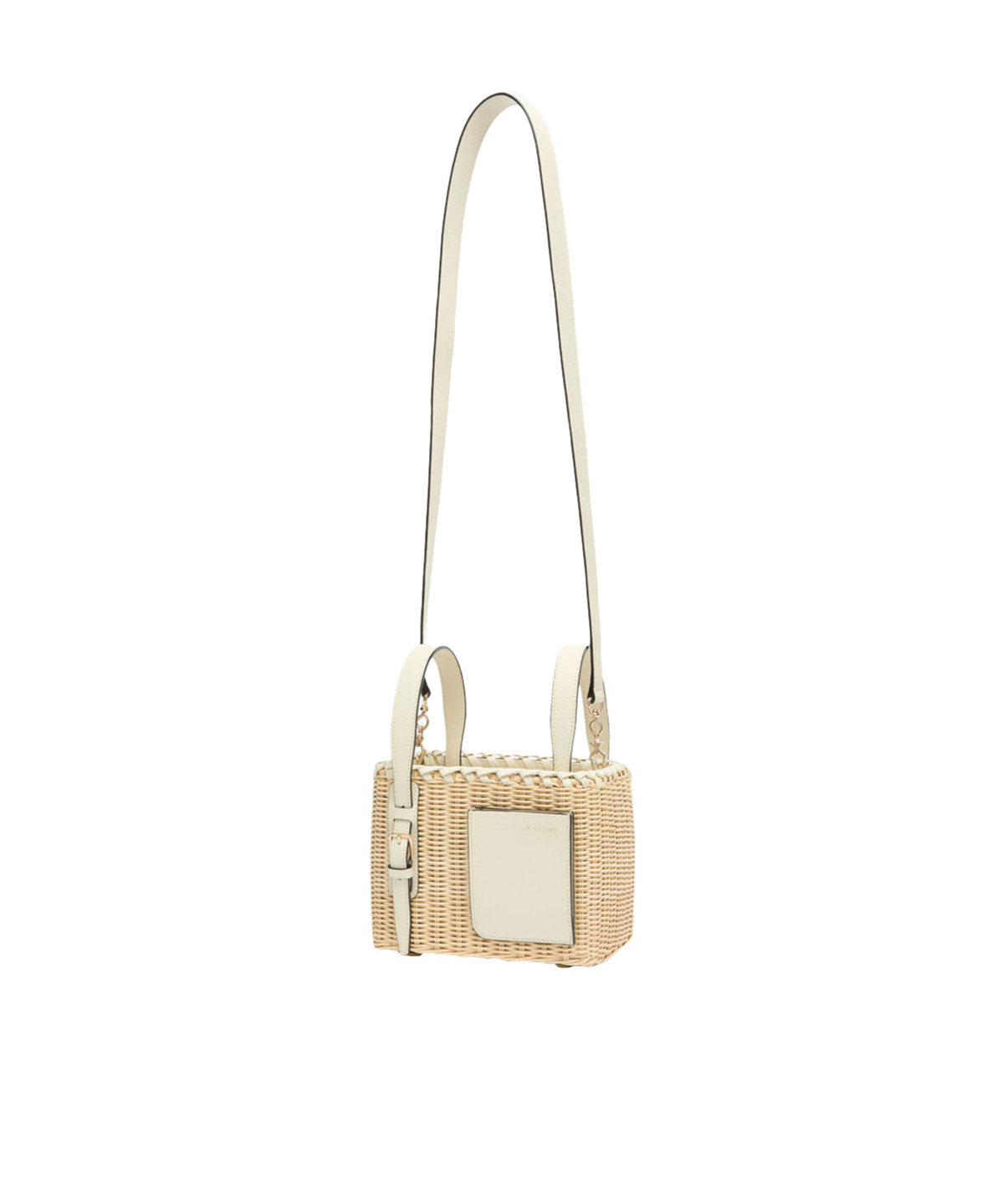Valextra Soft Wicker Bucket Micro Bag