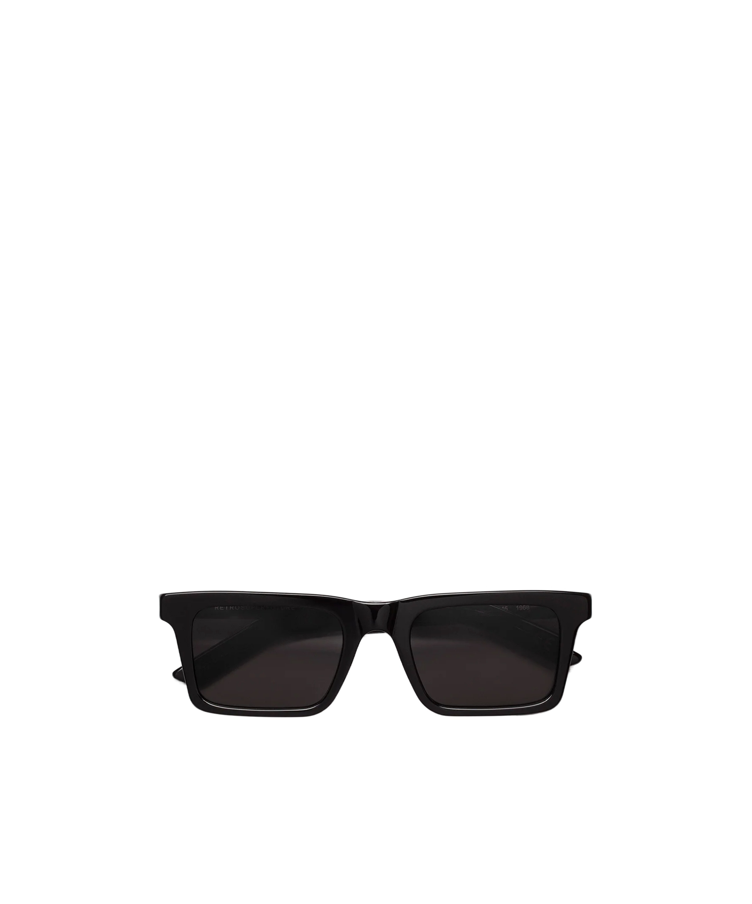 Retrosuperfuture Rectangular Sunglasses In Black