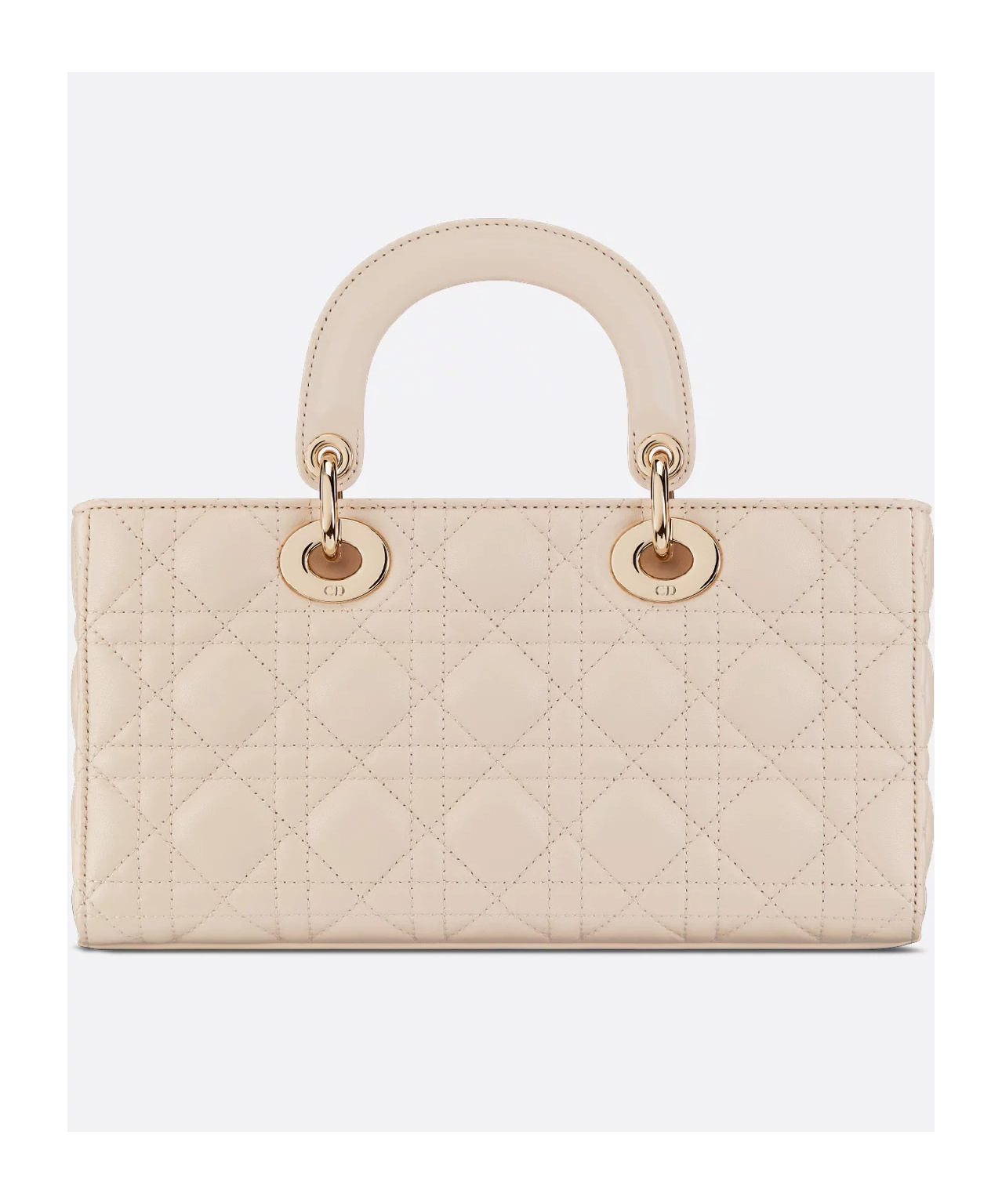 Dior Medium Lady D-joy Bag In Vintage Beige