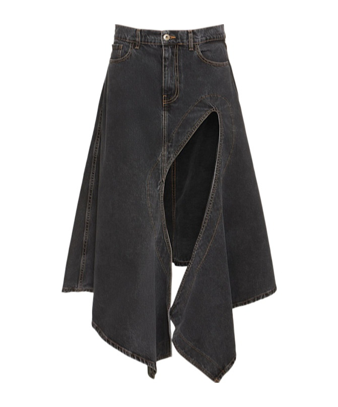 Y/project Asymmetrical Midi Skirt