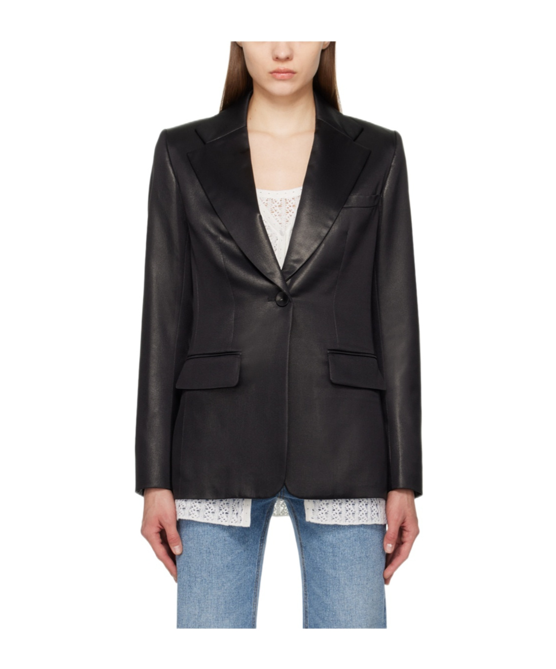 Chloé Single-button Suit Jacket In Black