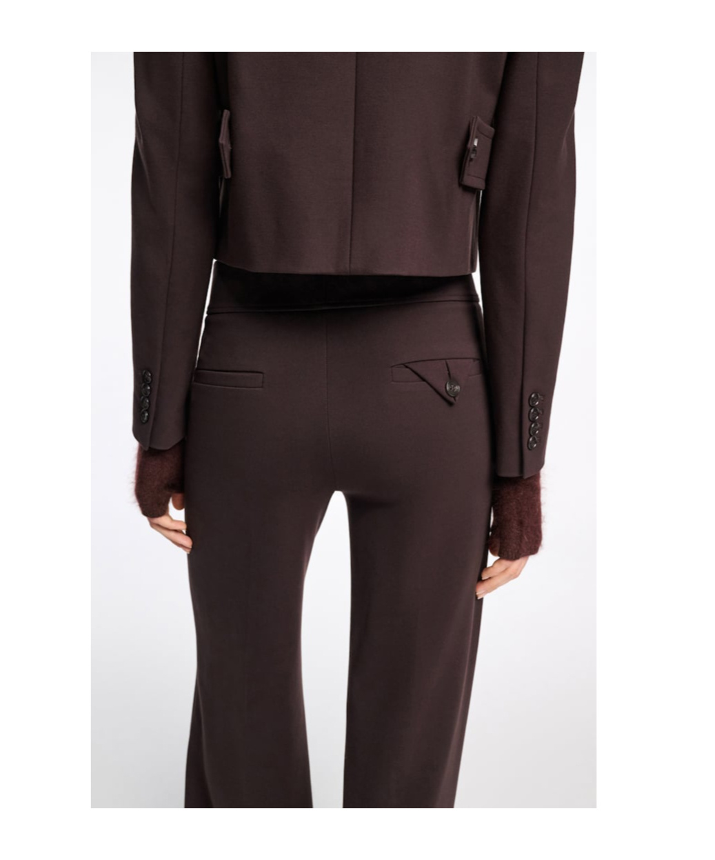 Dorothee Schumacher Emotional Essence Wide-leg Pants In Brown