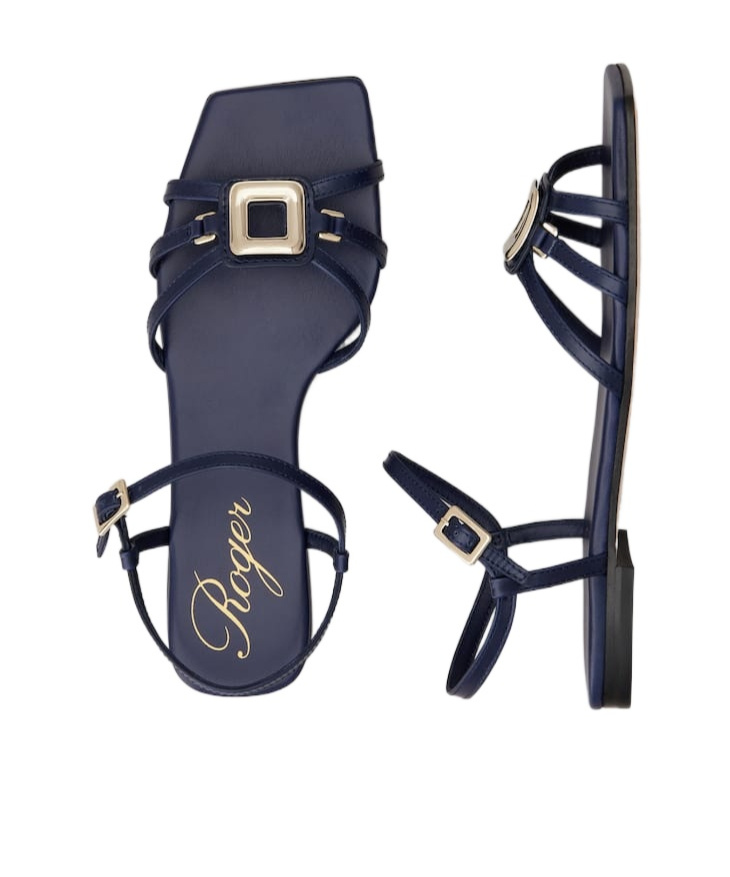 Roger Vivier Viv' By The Sea Sandals In Leather