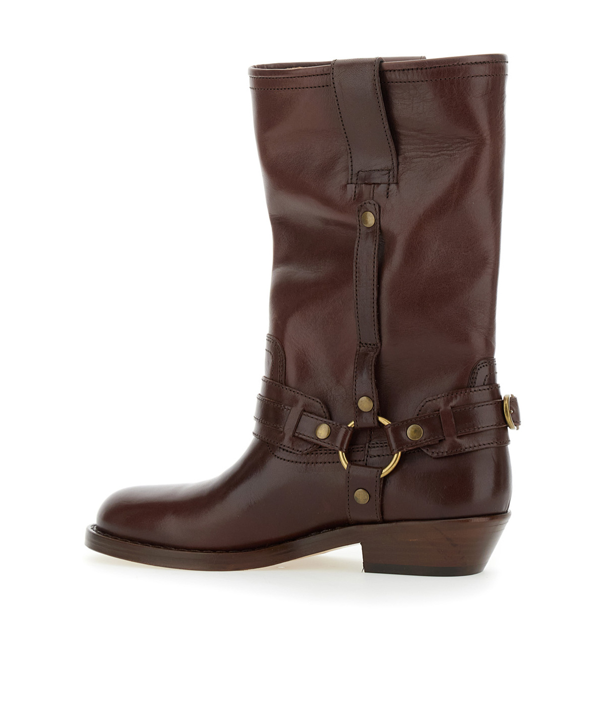 Isabel Marant Brown Heiko Mid-calf Boots In Brown