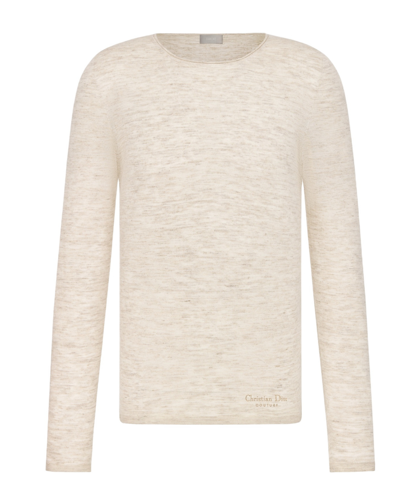 Dior Long-sleeved Sweater In Neutral