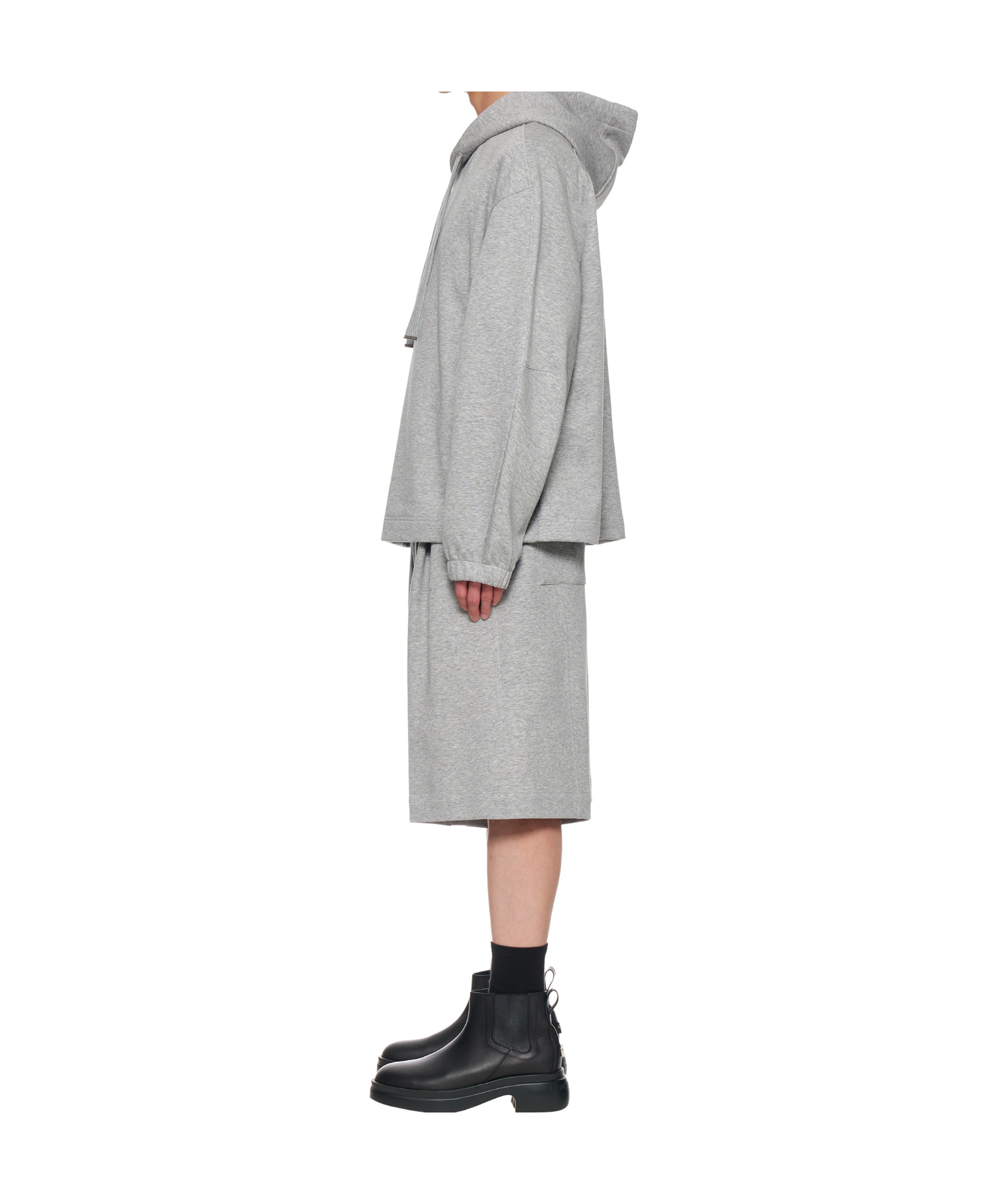 Wooyoungmi Long-sleeved Sweater In Gray