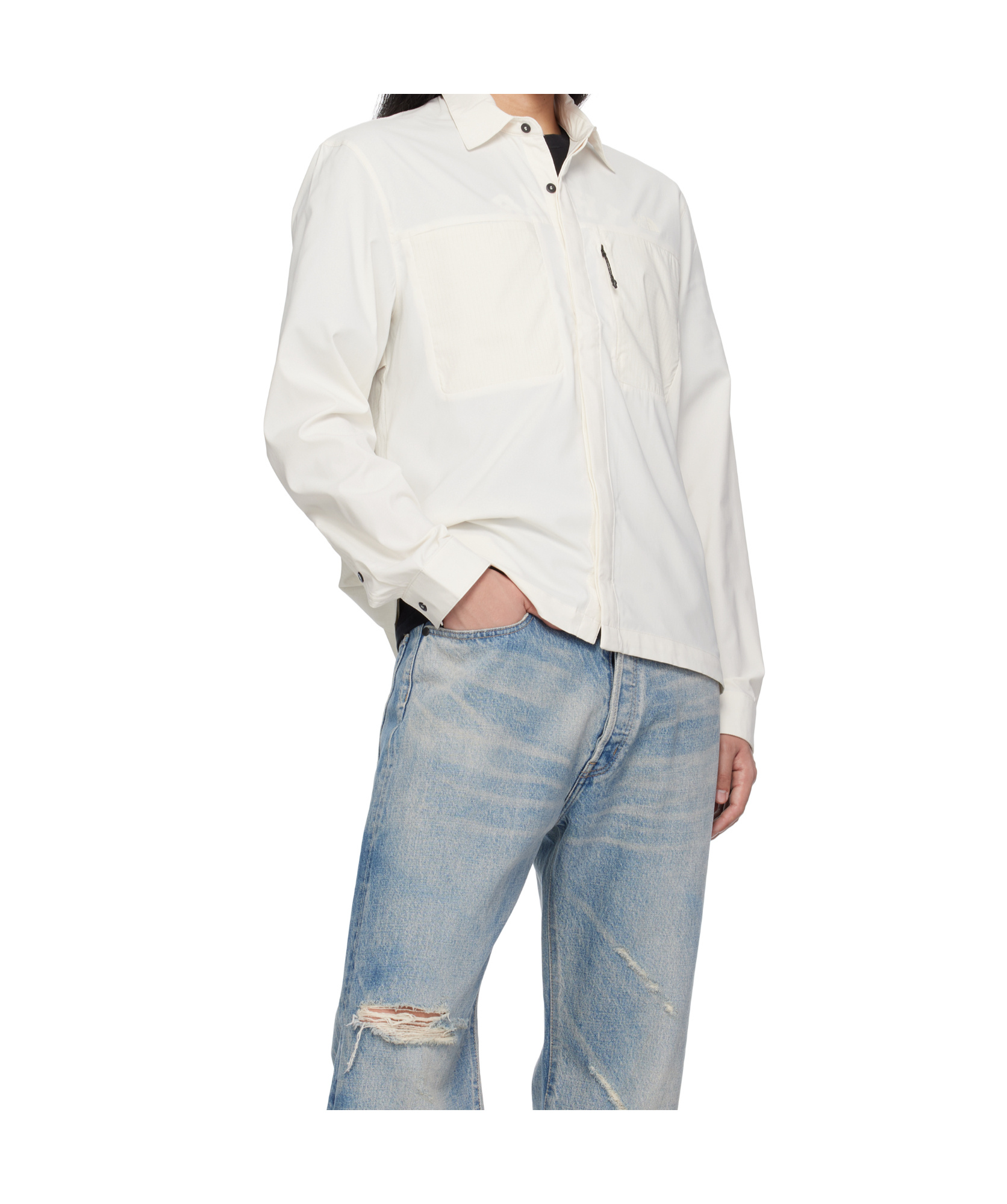 THE NORTH FACE MENS LONG-SLEEVE LIGHTRANGE SHIRT