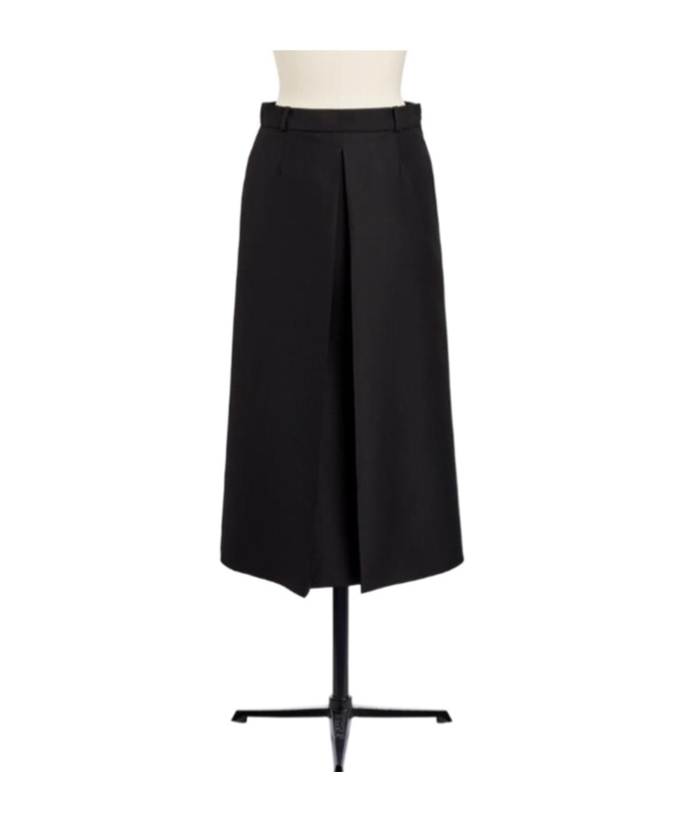 Dior Mid-length Straight Skirt In Black