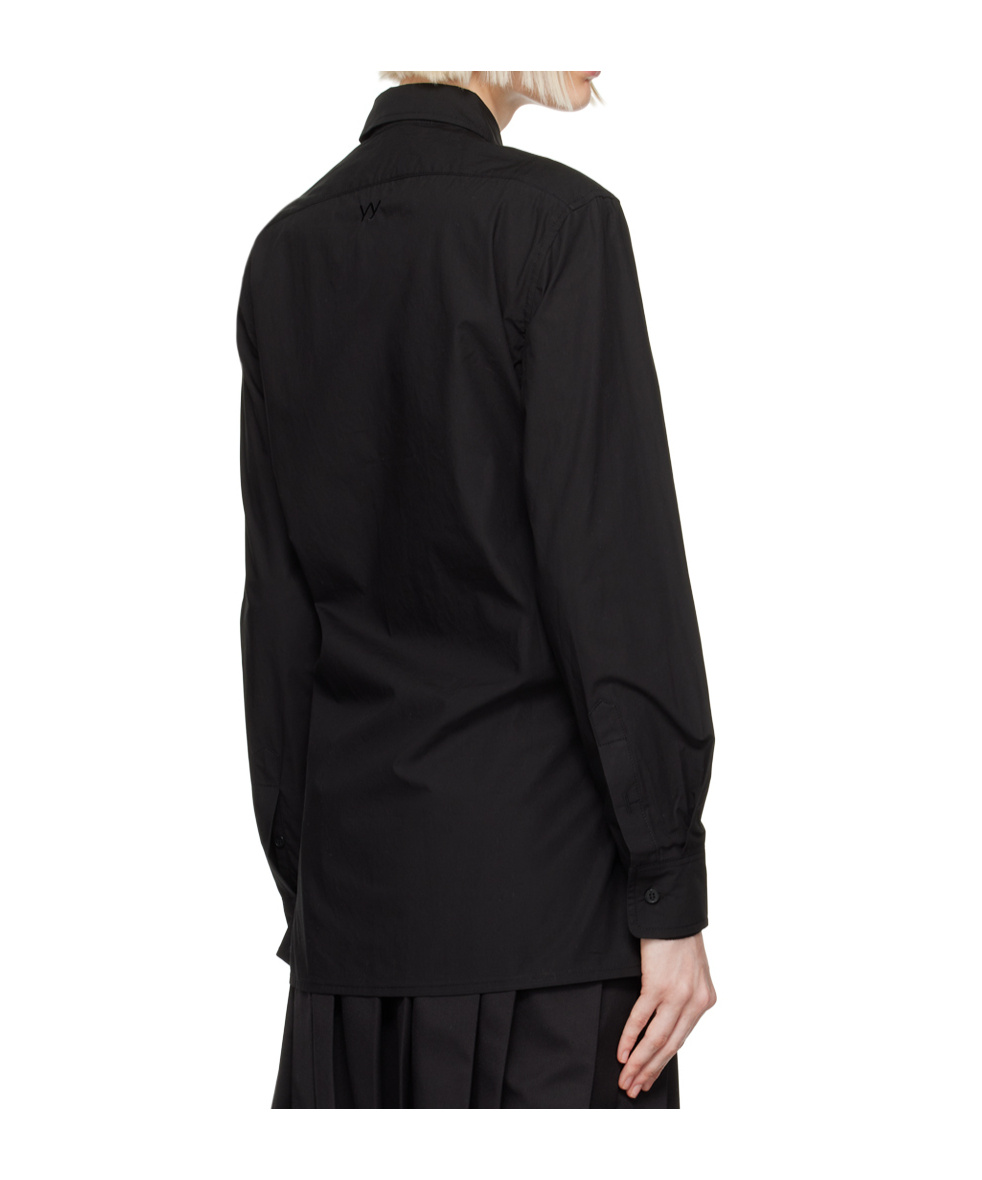 Open Yy Argyle Button Down Shirt In Black