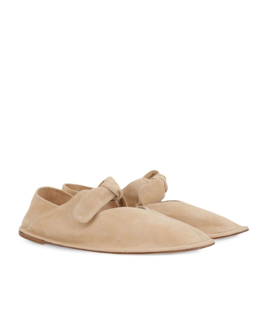 Hereu Llasada Ballet Flats In Beige