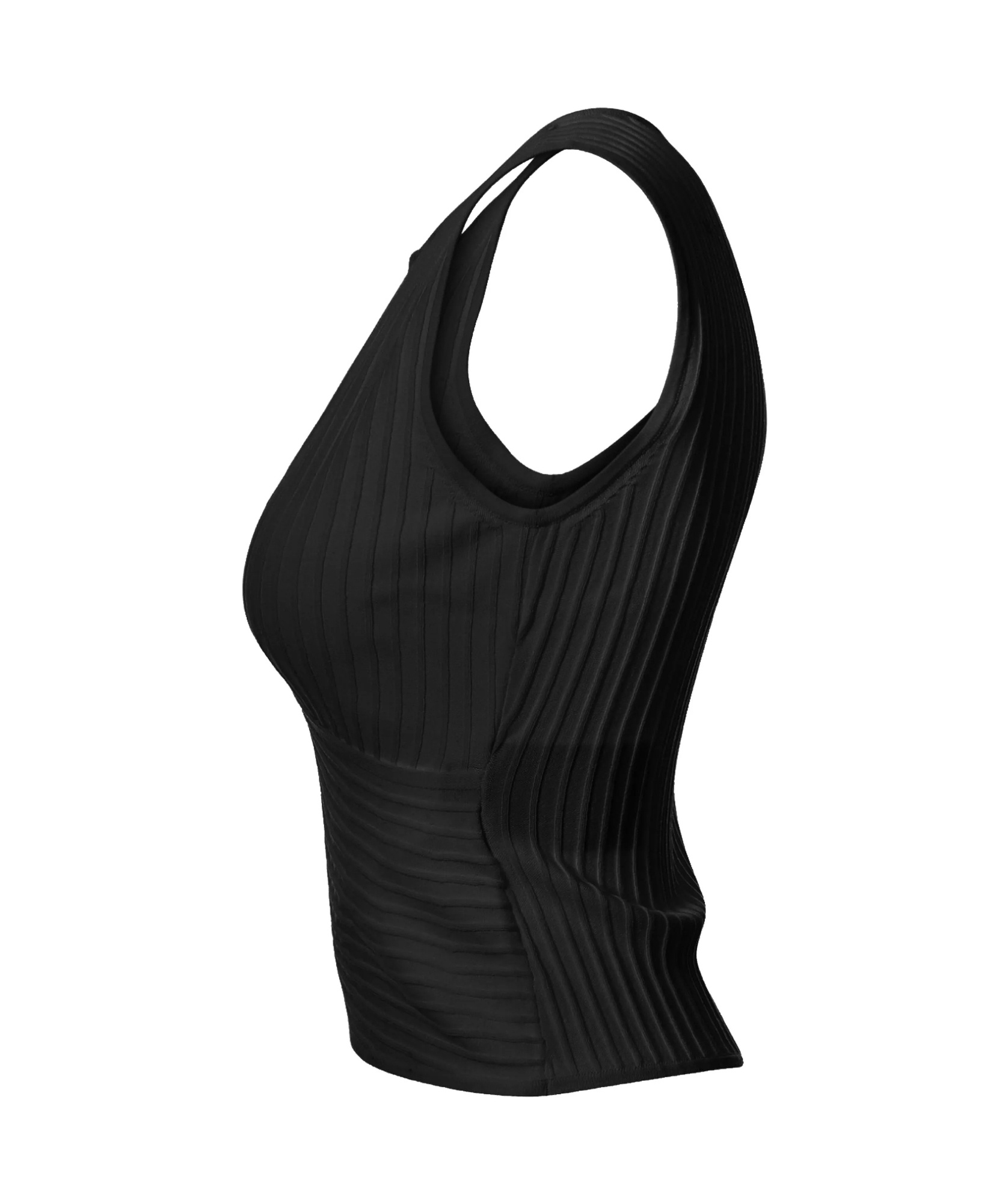 Just Cavalli Plaque-detail Tank Top In Black